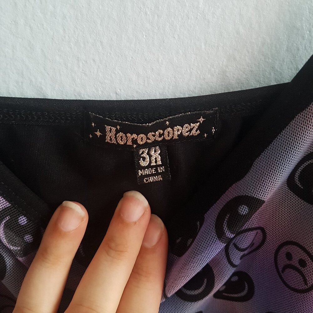 Dollskill Horoscopez Gemini mind games y2k slip dress 3X. 2020 - Picture 7 of 11